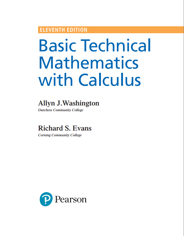 Technical mathematics calculus