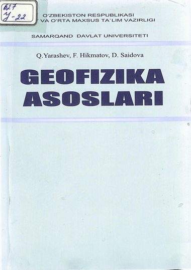 Geofizika asoslari