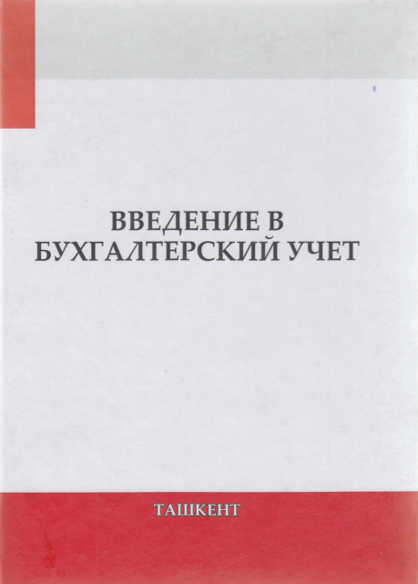 Введение в бухгалтерский учет