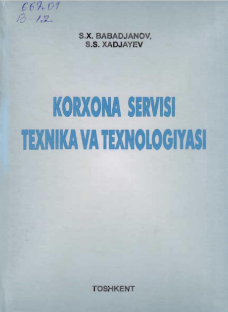 Korxona servisi texnika va texnologiyasi
