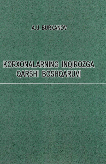 Korxonalarning inqirozga qarshi boshqaruvi