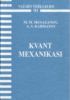 Kvant mexanikasi