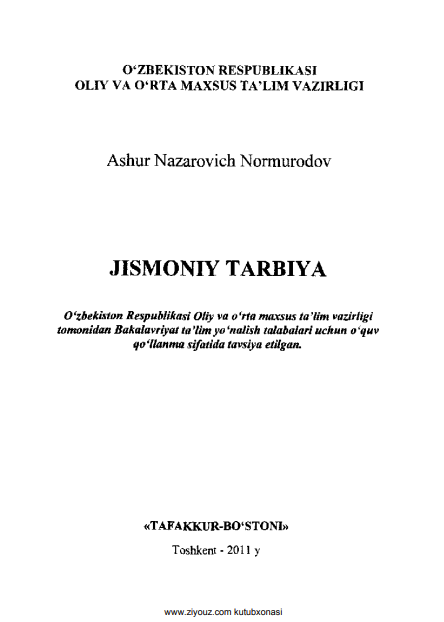 Jismoniy tarbiya
