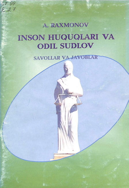 Inson huquqlari va odil sudlov
