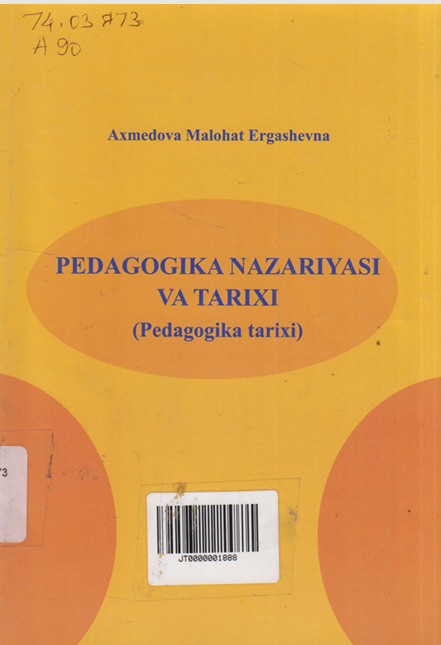 Pedagogika nazariyasi va tarixi