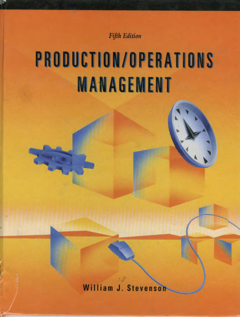 Production/Operations Management