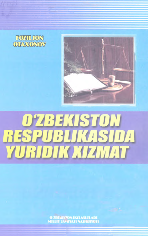 O'zbekiston Respublikasi yuridik xizmat