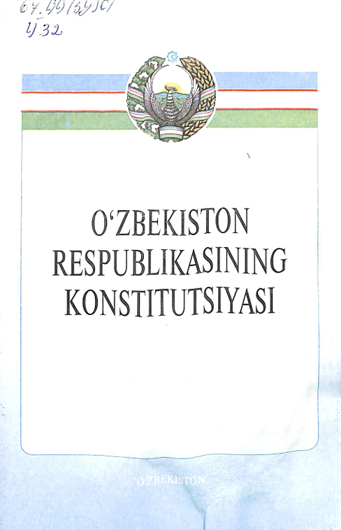 O`zbekiston respublikasining konstitutsiyasi
