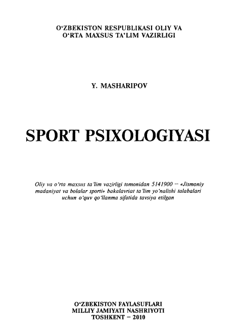 Sport psixologiyasi