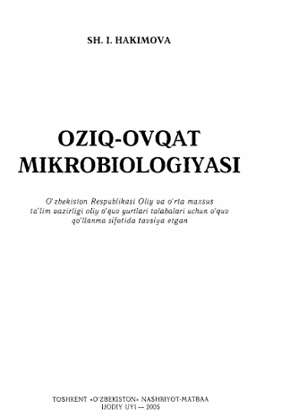 Oziq-ovqat mikrobiologiyasi