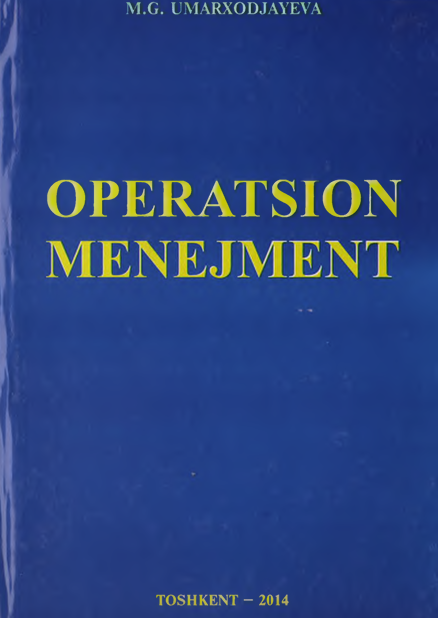 Operatsion menejment