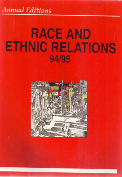 RACE AND ETHNIC RELATIONS