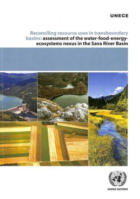 Reconciling resource uses in transboundary basinns:assessment of the water-food-energy-ecosystems nexus in the Sava River Basin