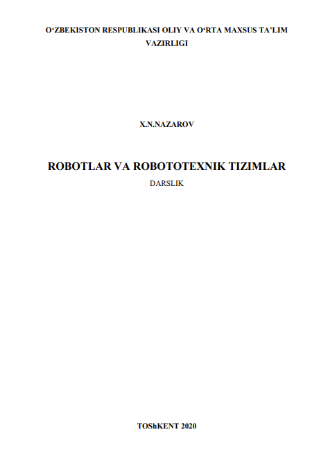 Robotlar va robototexnik tizimlar