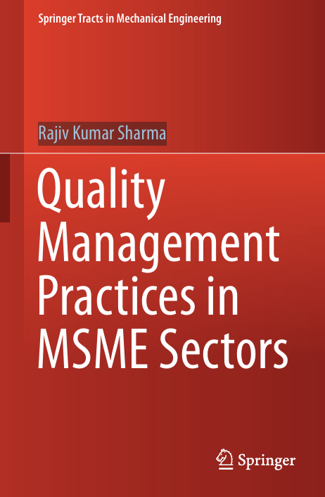 Quality Management Practices in MSME Sectors