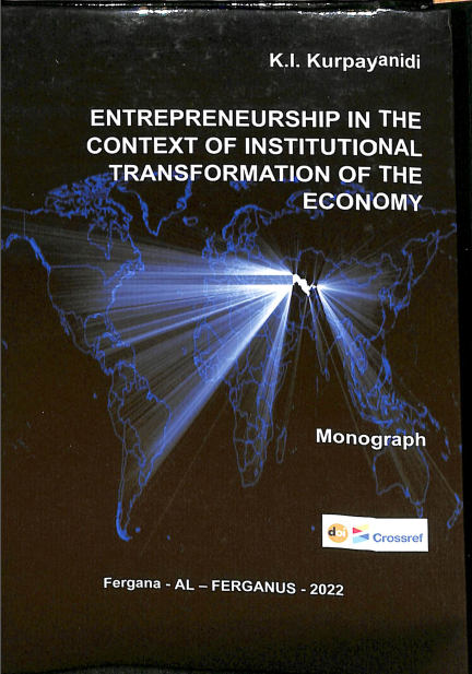Entrepreneuship in the context of institutional