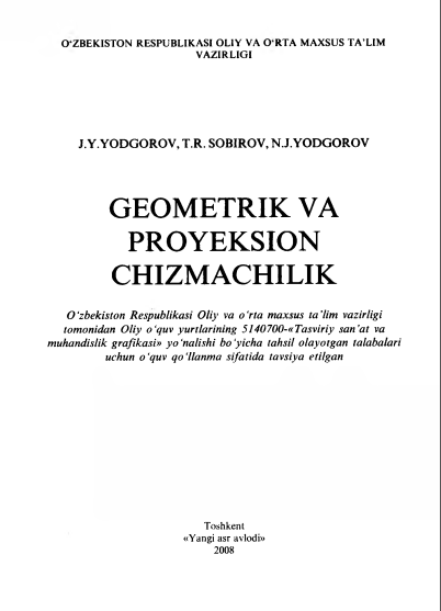 Geometrik va proyeksion chizmachilik