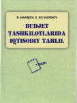 Budjet tashkilotlarida iqtisodiy tahlil