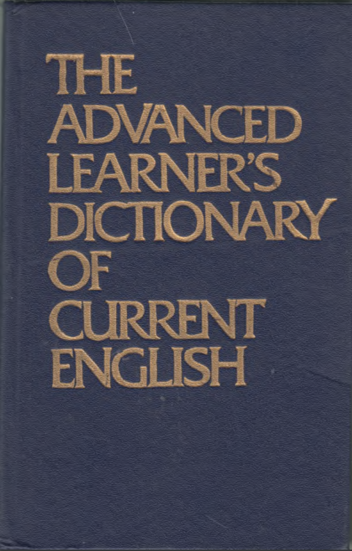 The advanced learner's dictionary of current english 2 G-P