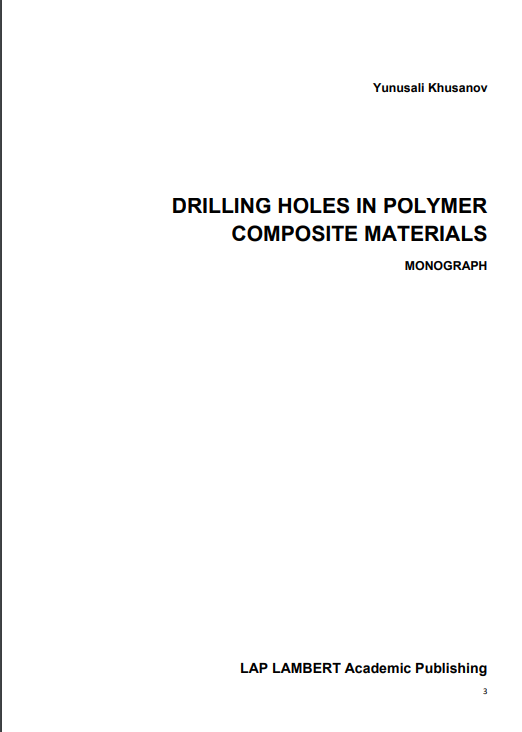 Drilling holes in polymer composite materials