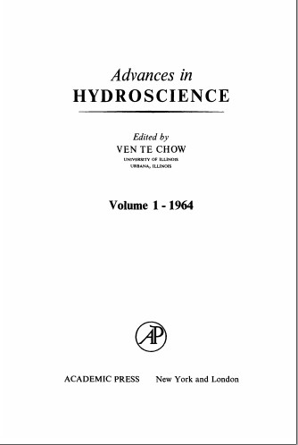 Advances in Hydrosience