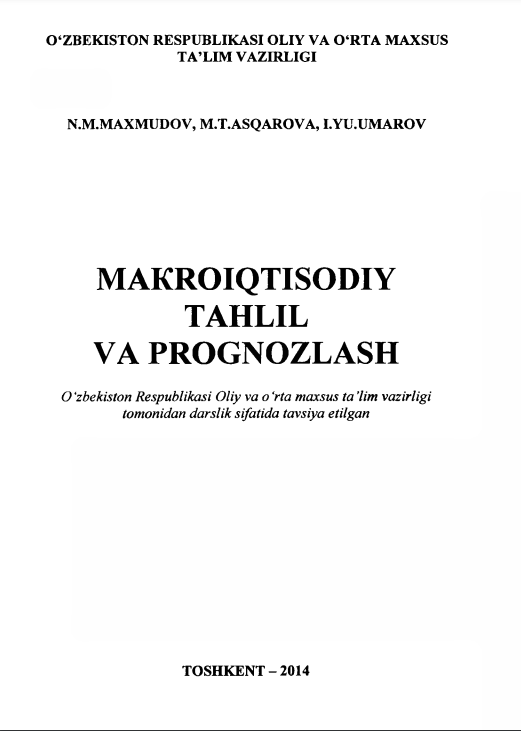 Makroiqtisodiy tahlil va prognozlash