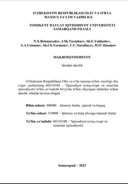 Makroiqtisodiyot