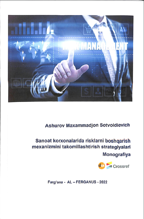 Sanoat korxonalarida risklarni boshqarish mexanizmini takomillashtirish strategiyalari