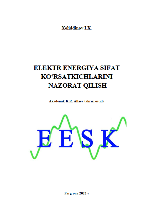 Elektr energiya sifat ko'rsatkichlarini nazorat qilish