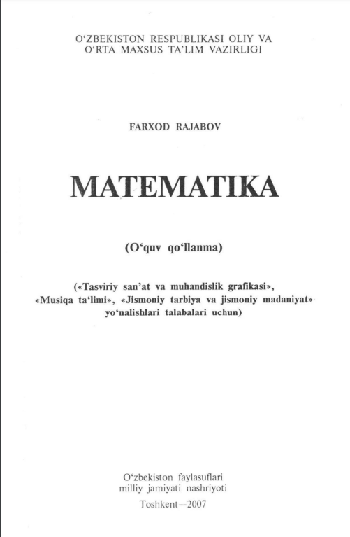 Matematika