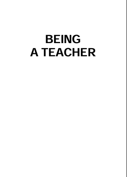 Being ateacher