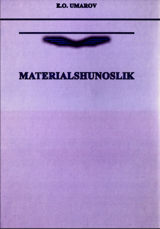 Materialshunoslik