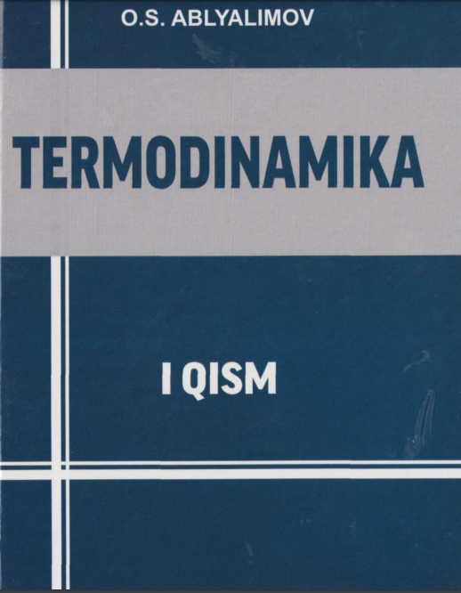 Termodinamika 1-qism