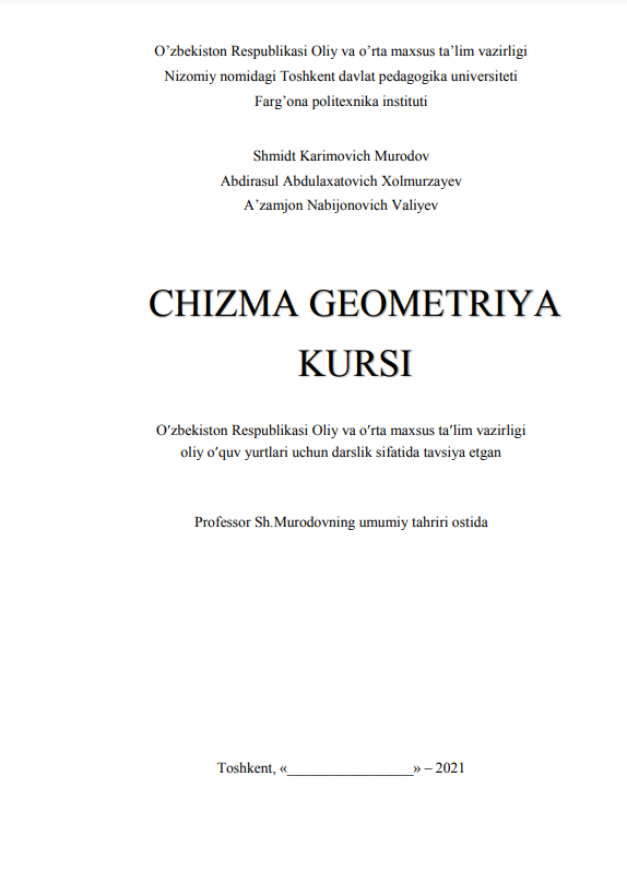 Chizma geometriya kursi