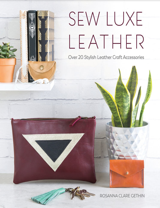 Sew luxe leather:Over 20 Stylish Leather Craft Accessories