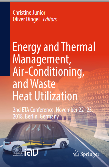 Energy and Thermal Management,Air-Conditioning, and Waste Heat Utilization:2nd ETA Conference,November 22-23,2018,Berlin,Germany