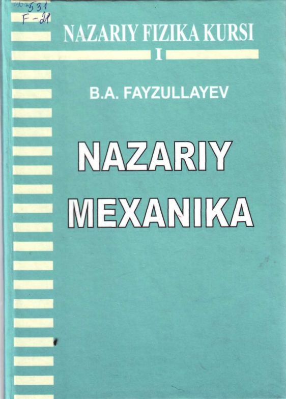 Nazariy mexanika 
