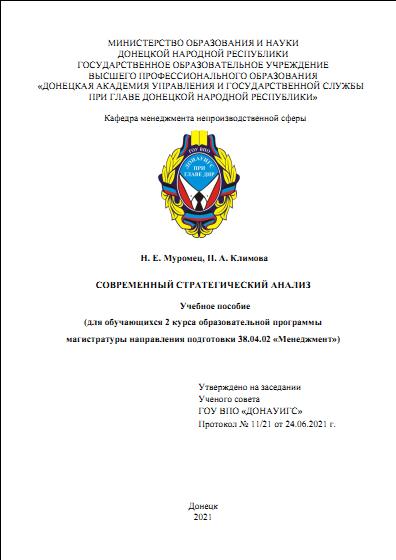 Современный стратегический анализ