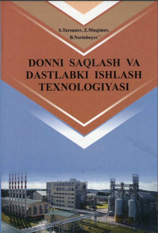 Donni saqlash va dastlabki ishlash texnologiyasi