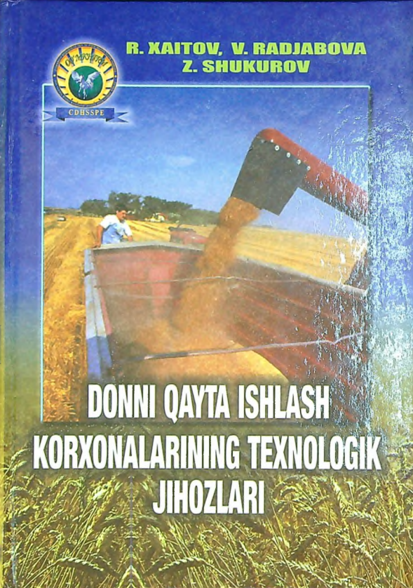 Donni qayta ishlash korxonalarining texnologik jihozlari