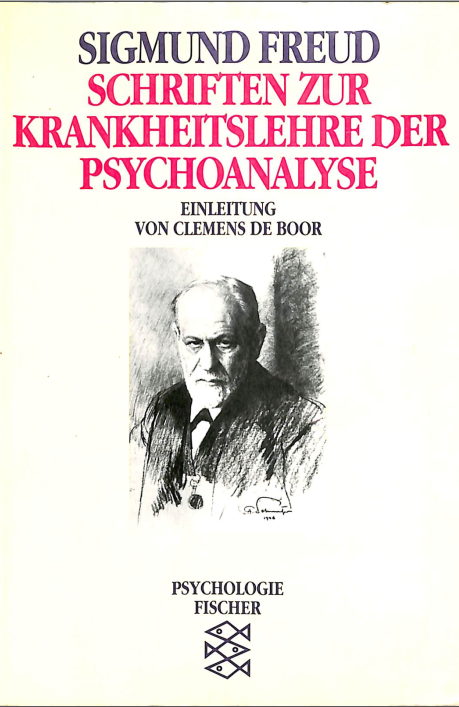 iften zur Krankheitslehre der Psychoanalyse