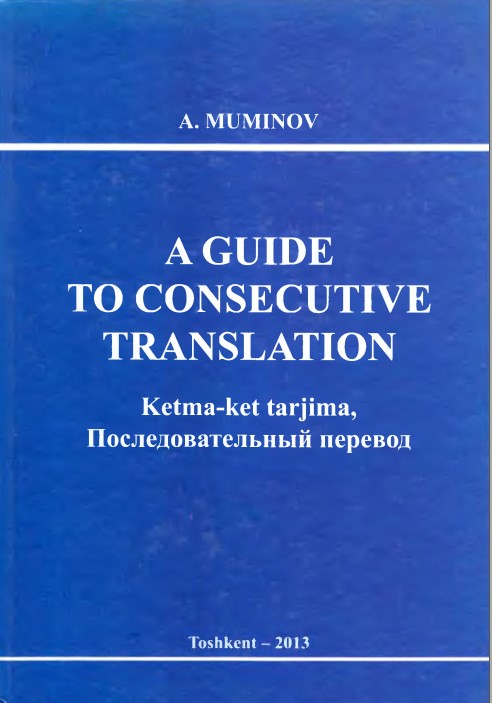 A guide to consecutive translation