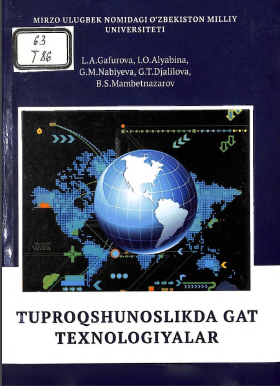Tuproqshunoslikda gat texnologiyalar