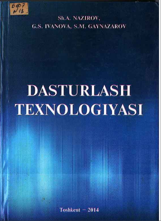 Dasturlash texnalogiyalari 