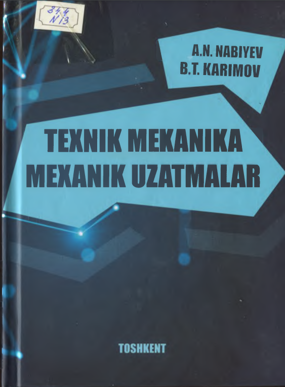 Texnik mexanika mexanik uzatmalar