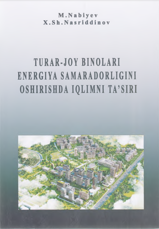 Turar joy binolar energiya samaradorligini oshirishda iqlimni ta'siri 