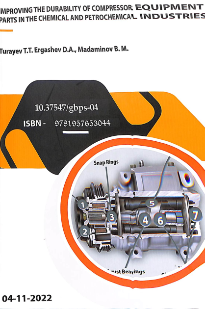 Improving the durability of compressor equipment parts in the chemical and petro chemical industries