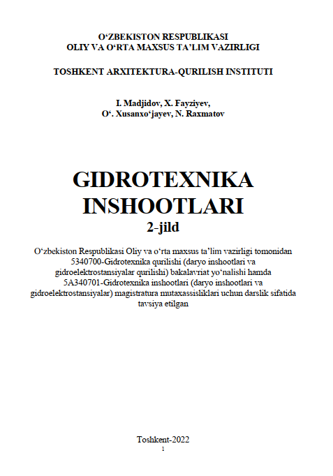 Gidrotexnika inshootlari (2-jild