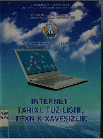 Internet tarixi tuzilishi texnika hafsizligi