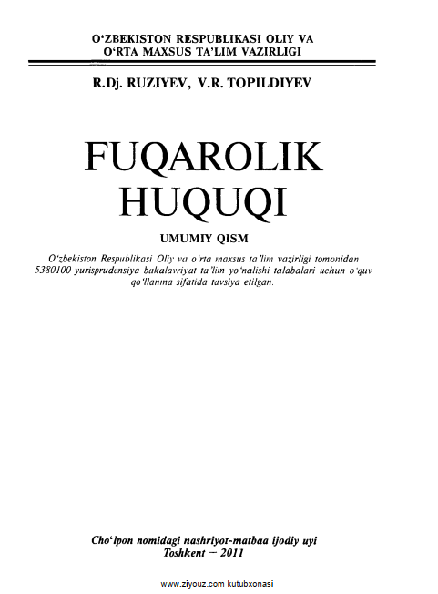 Fuqarolik huquqi